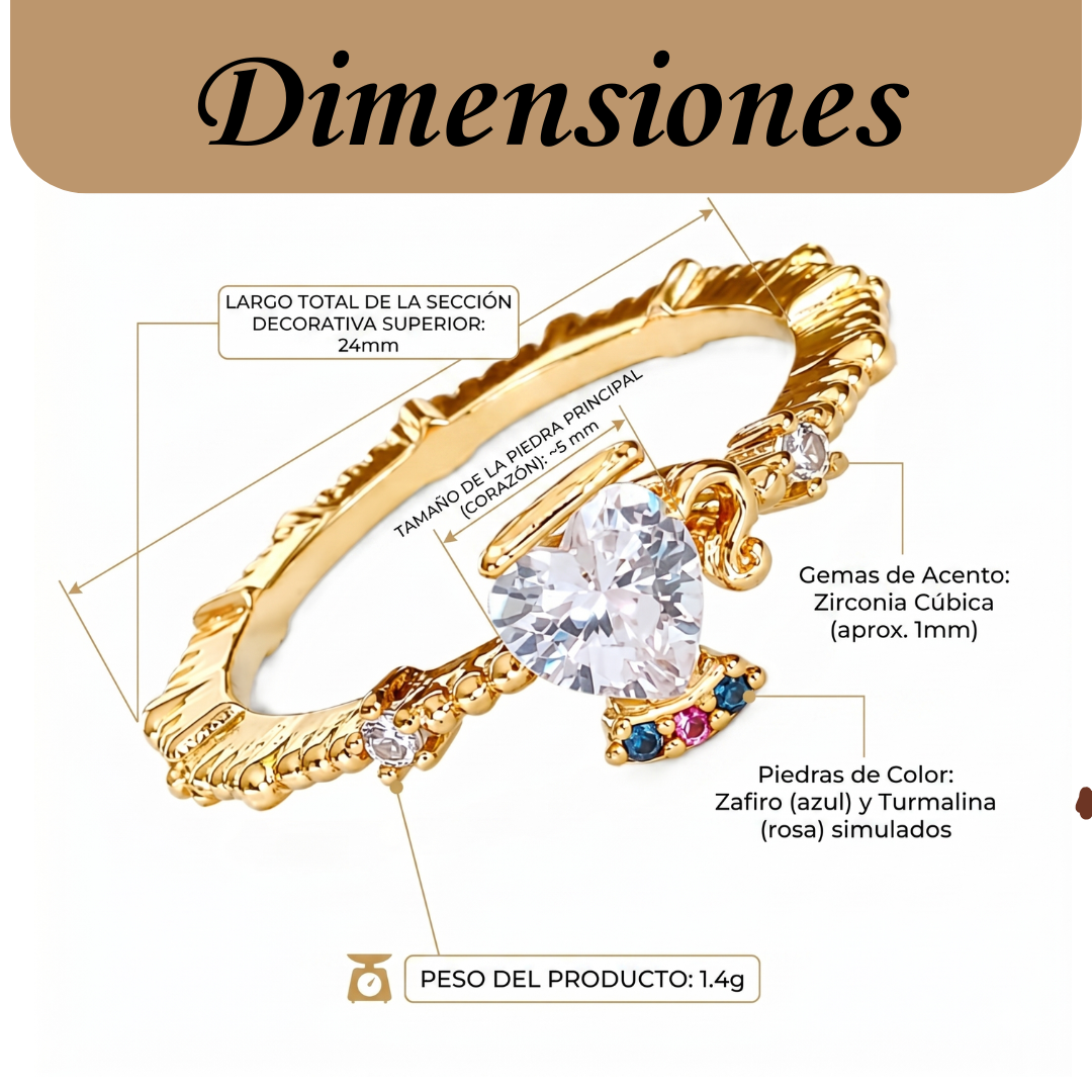 "Anillos de Princesa Eterna"