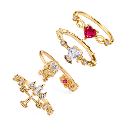 "Anillos de Princesa Eterna"