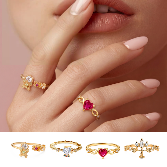 "Anillos de Princesa Eterna"